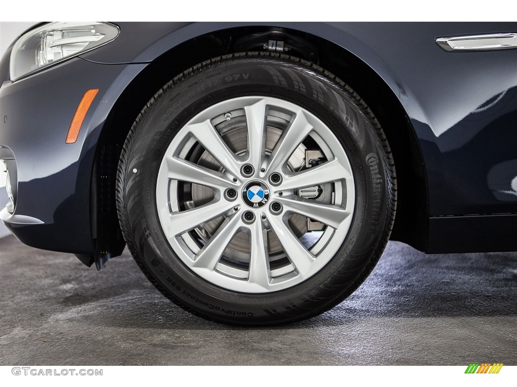 2016 5 Series 528i Sedan - Imperial Blue Metallic / Black photo #10
