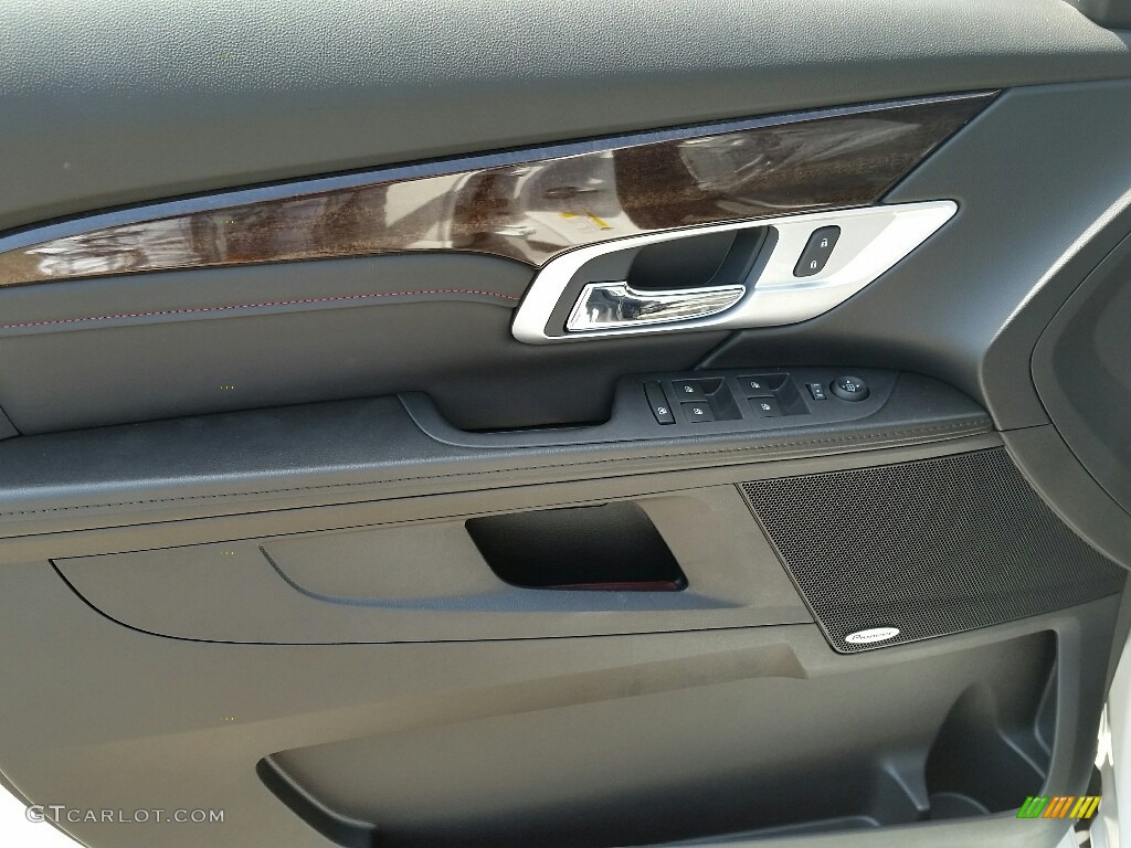 2017 GMC Terrain Denali AWD Jet Black Door Panel Photo #114235791