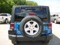 2016 Hydro Blue Pearl Jeep Wrangler Unlimited Sport 4x4  photo #5