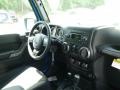2016 Hydro Blue Pearl Jeep Wrangler Unlimited Sport 4x4  photo #10