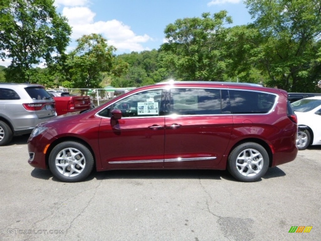 Velvet Red Pearl 2017 Chrysler Pacifica Touring L Plus Exterior Photo #114240813