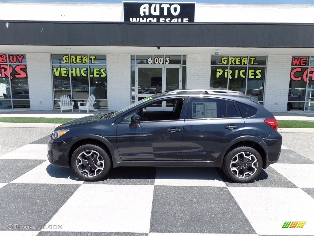 2015 XV Crosstrek 2.0i Premium - Dark Gray Metallic / Black photo #1