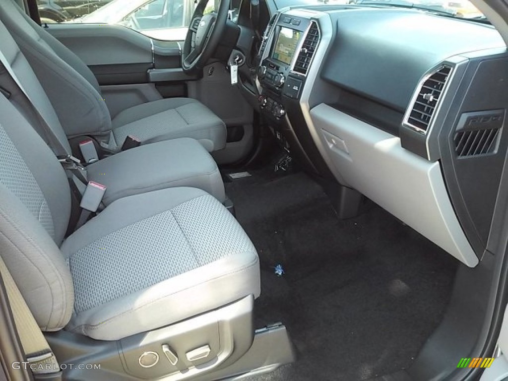 2016 F150 XLT SuperCrew - Blue Jeans / Medium Earth Gray photo #12