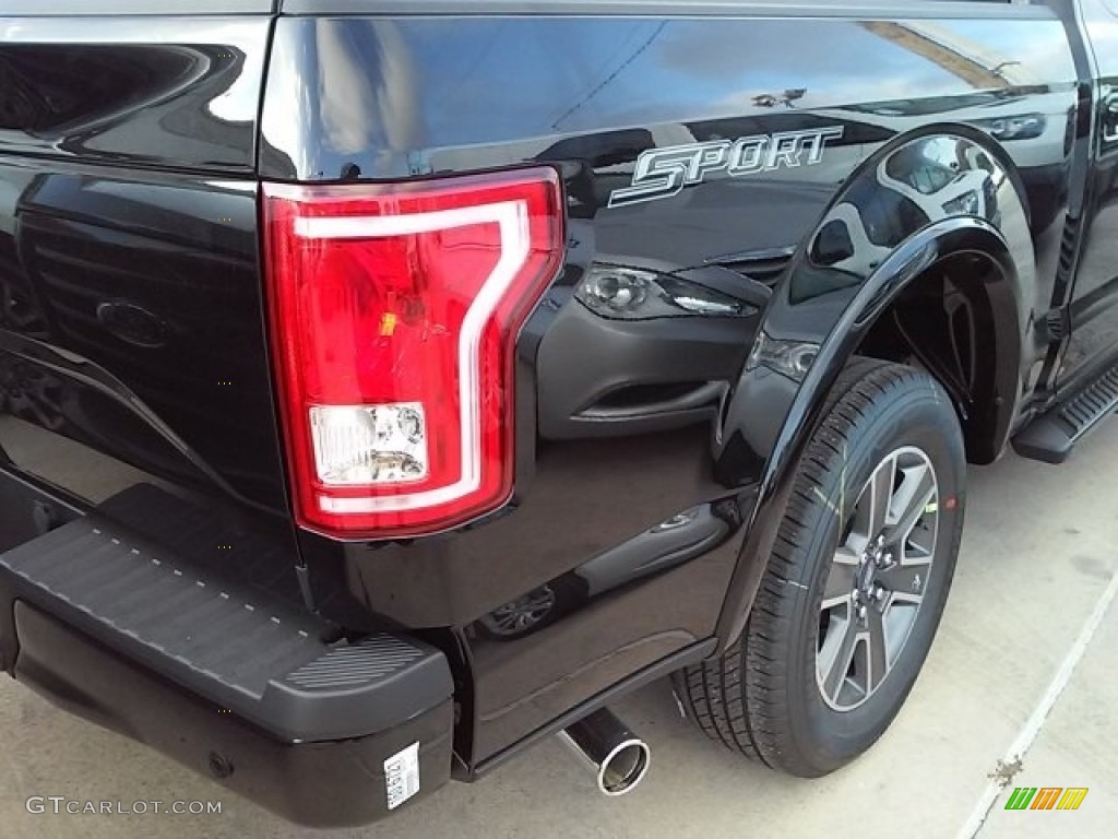 2016 F150 XLT SuperCrew - Shadow Black / Black photo #29