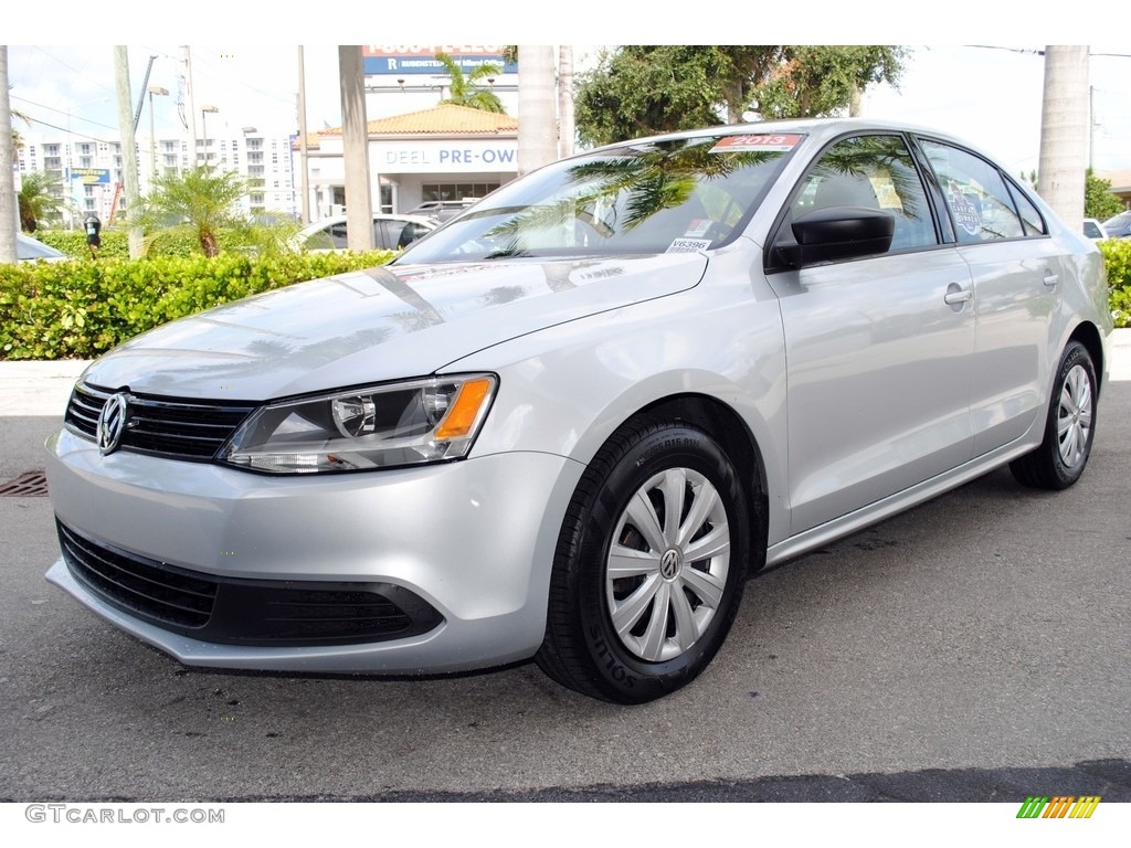 2013 Jetta S Sedan - Reflex Silver Metallic / Titan Black photo #4