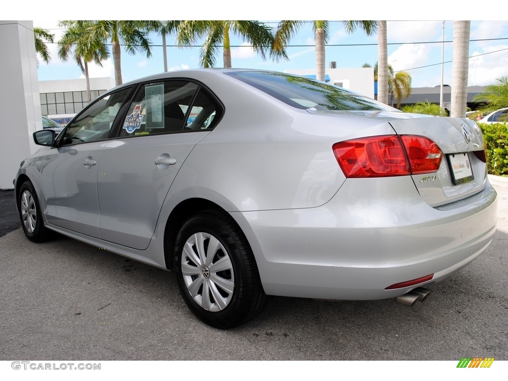 2013 Jetta S Sedan - Reflex Silver Metallic / Titan Black photo #6