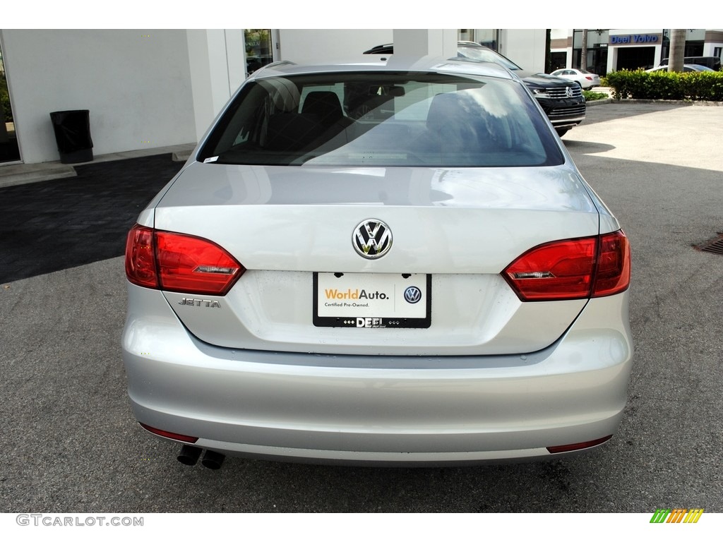 2013 Jetta S Sedan - Reflex Silver Metallic / Titan Black photo #7