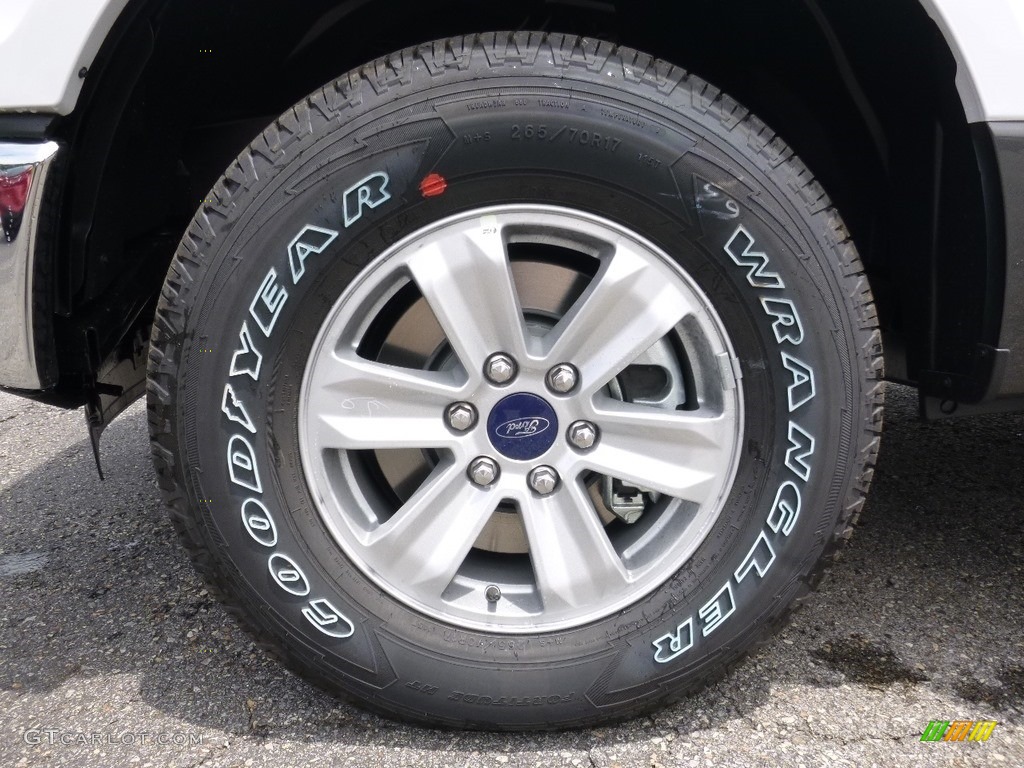 2016 F150 XLT SuperCab 4x4 - Oxford White / Medium Earth Gray photo #6