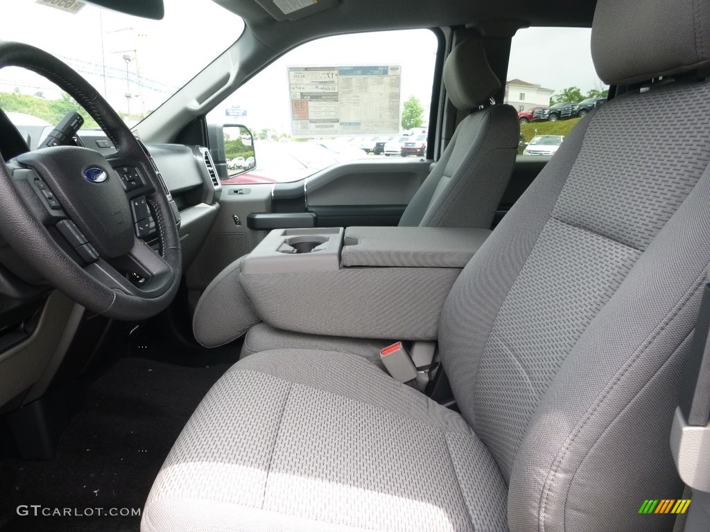 2016 F150 XLT SuperCab 4x4 - Oxford White / Medium Earth Gray photo #7