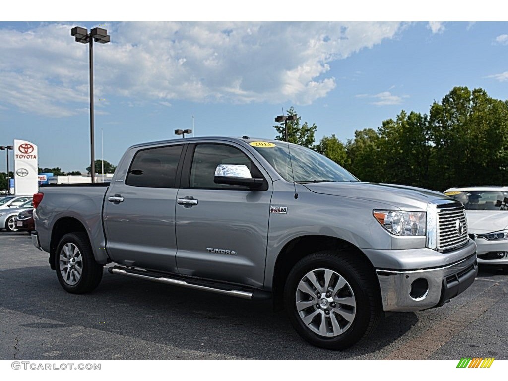 2013 Tundra Platinum CrewMax 4x4 - Silver Sky Metallic / Graphite photo #1