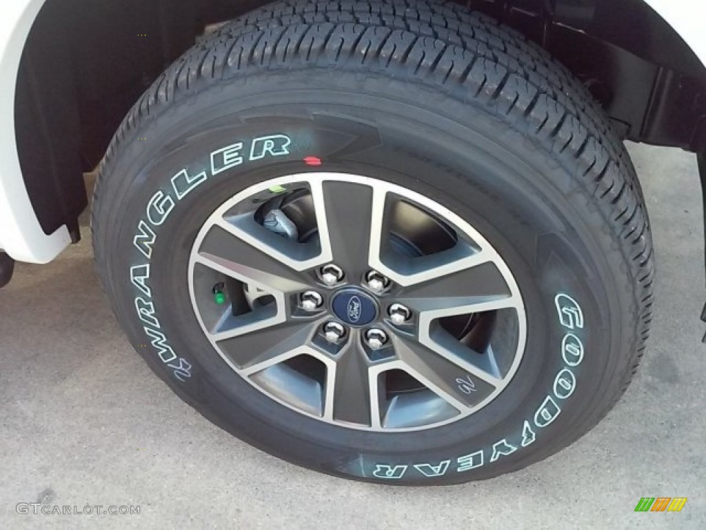 2016 F150 XLT SuperCrew 4x4 - Oxford White / Black photo #3