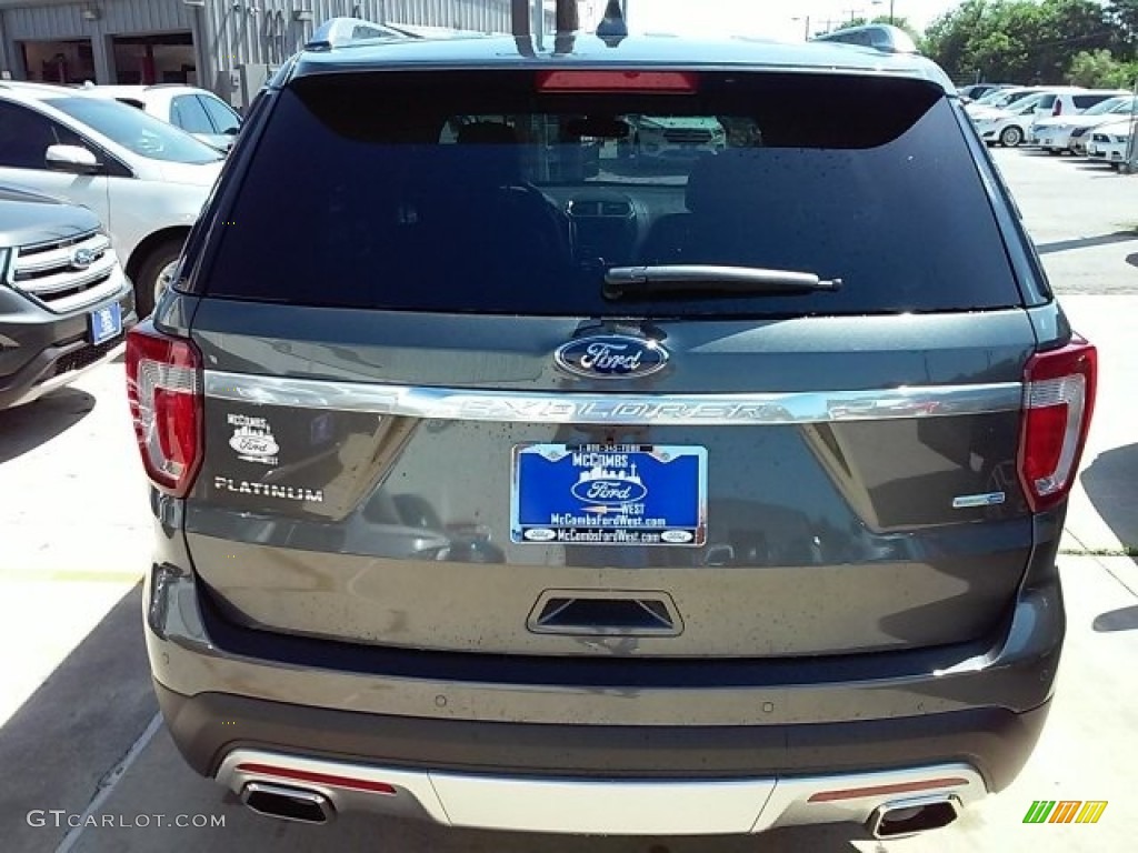 2016 Explorer Platinum 4WD - Magnetic Metallic / Platinum Medium Soft Ceramic Nirvana Leather photo #6