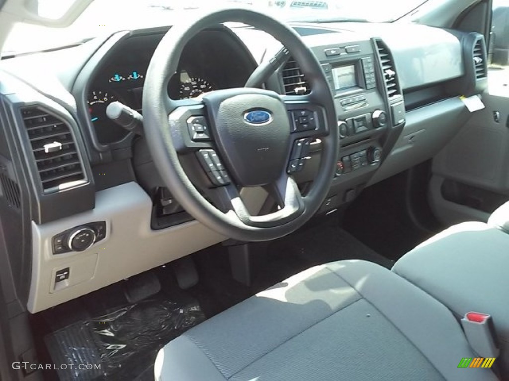 2016 F150 XL SuperCab - Shadow Black / Medium Earth Gray photo #5