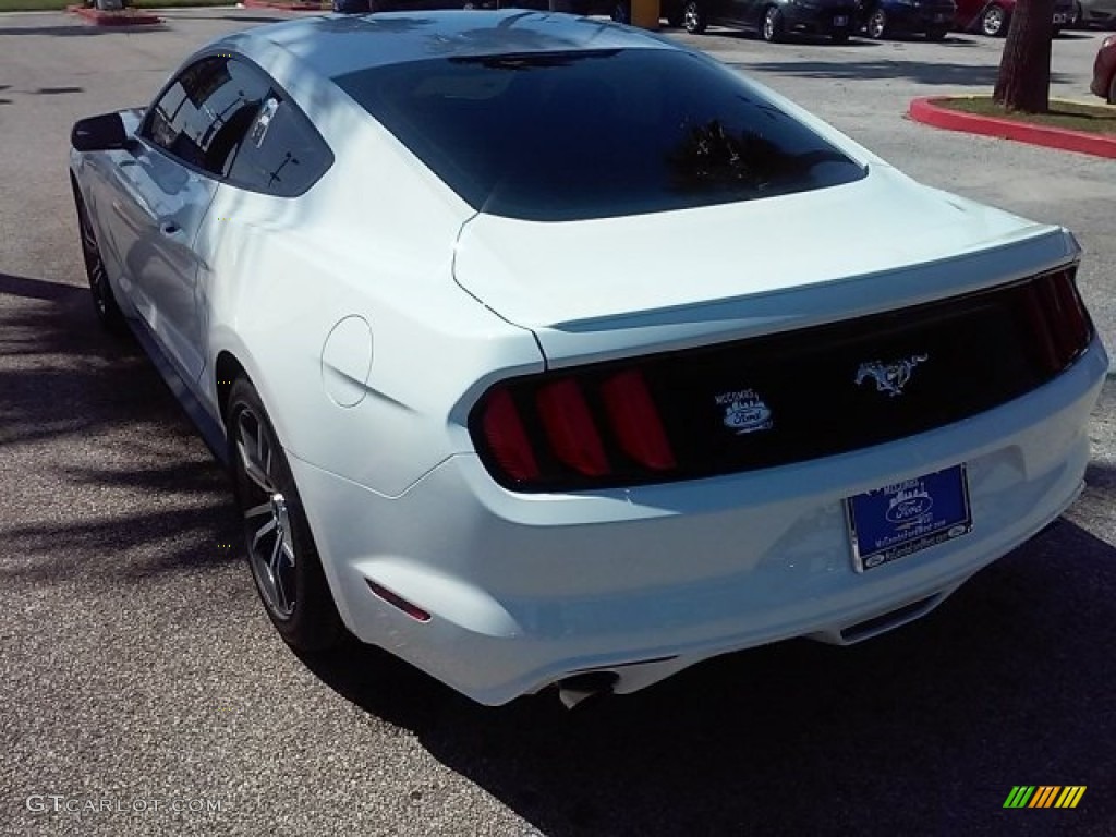 2016 Mustang EcoBoost Coupe - Oxford White / Ebony photo #7