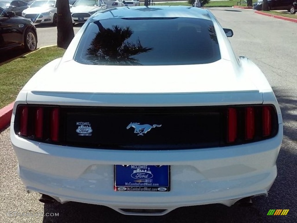 2016 Mustang EcoBoost Coupe - Oxford White / Ebony photo #9