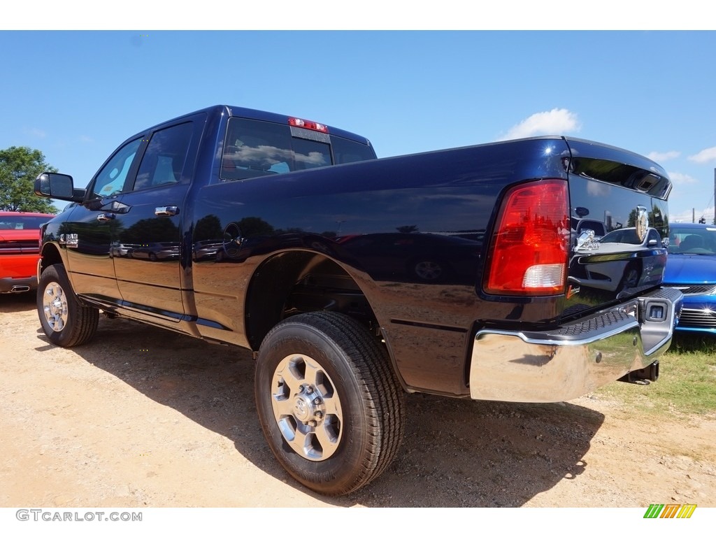 2016 2500 Big Horn Crew Cab 4x4 - True Blue Pearl / Black/Diesel Gray photo #2