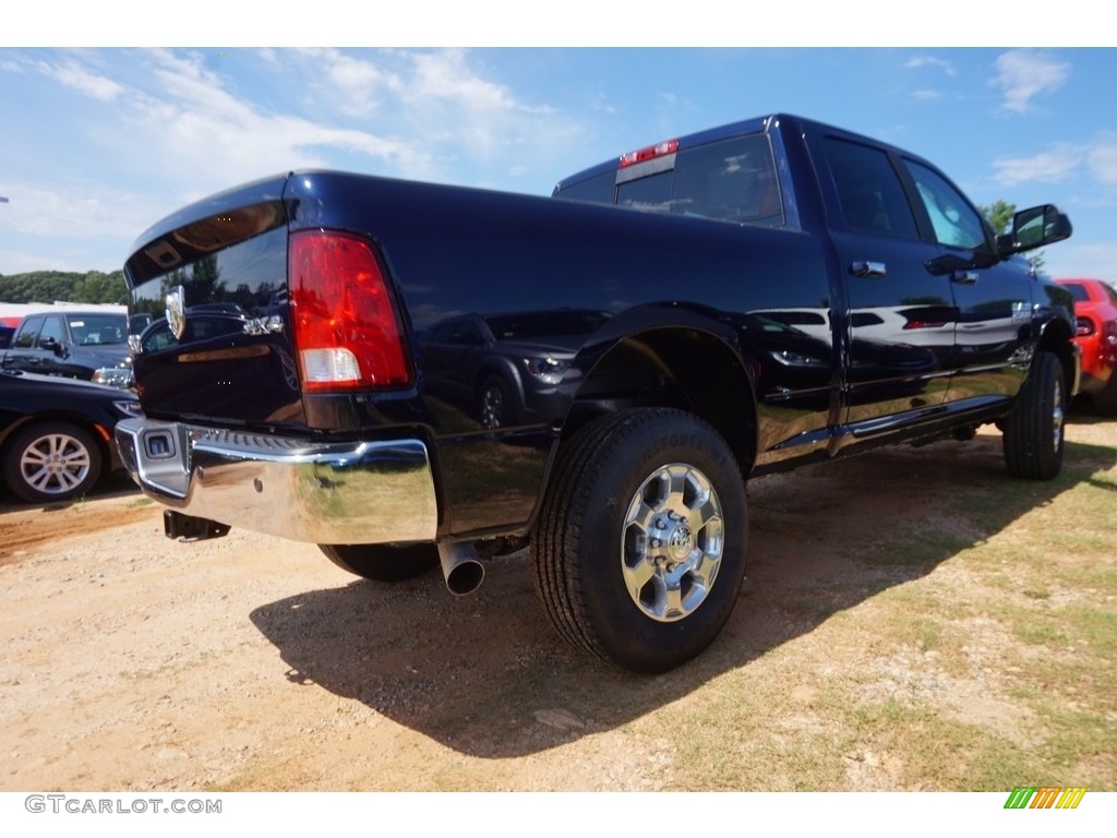 2016 2500 Big Horn Crew Cab 4x4 - True Blue Pearl / Black/Diesel Gray photo #3