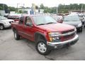 2006 Cherry Red Metallic Chevrolet Colorado LT Crew Cab 4x4  photo #3