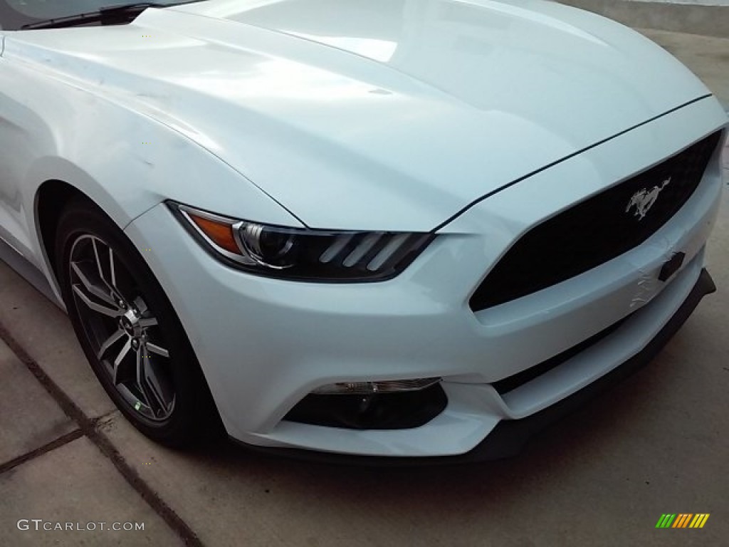 2016 Mustang EcoBoost Coupe - Oxford White / Ebony photo #24