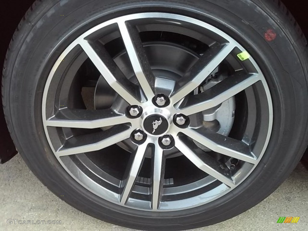 2016 Mustang EcoBoost Coupe - Shadow Black / Ebony photo #3