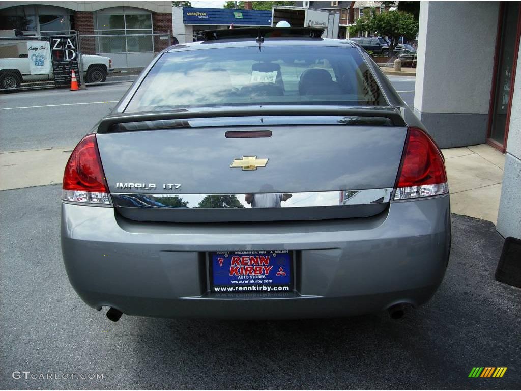 2006 Impala LTZ - Dark Silver Metallic / Ebony Black photo #5