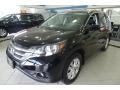 2013 Crystal Black Pearl Honda CR-V EX-L AWD  photo #1