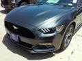 2016 Magnetic Metallic Ford Mustang V6 Convertible  photo #7