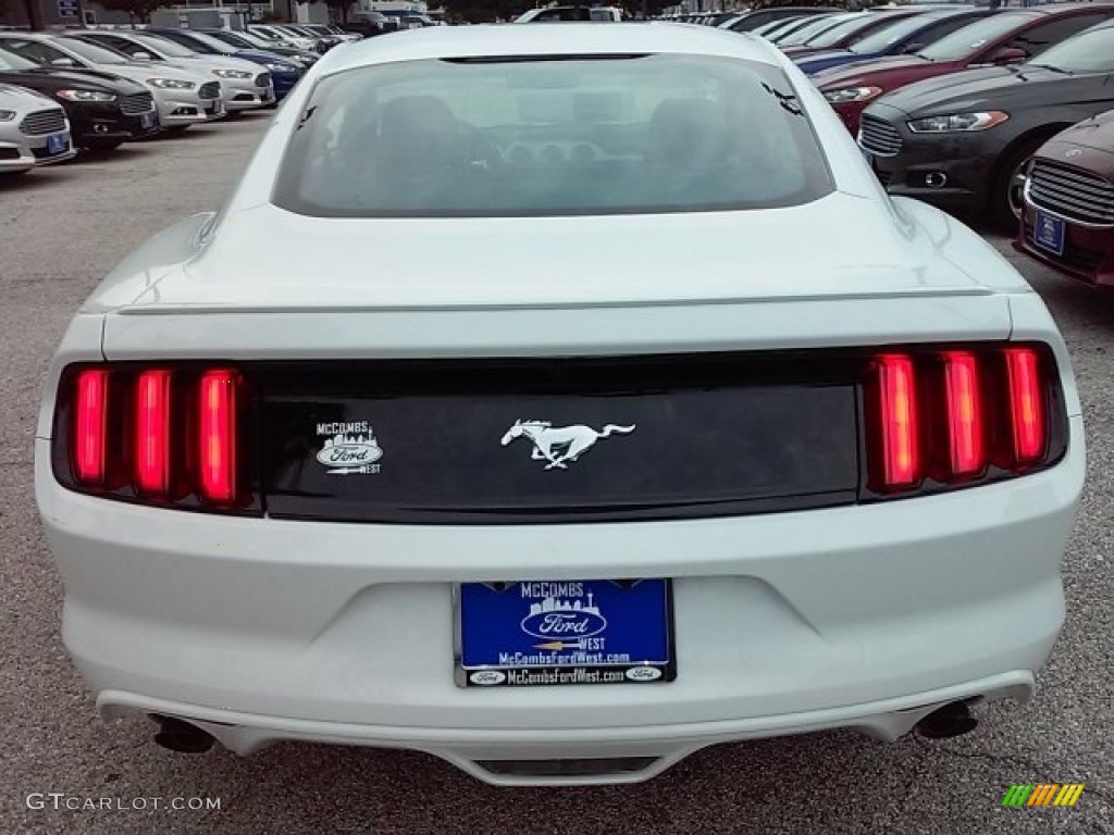 2016 Mustang EcoBoost Coupe - Oxford White / Ebony photo #12