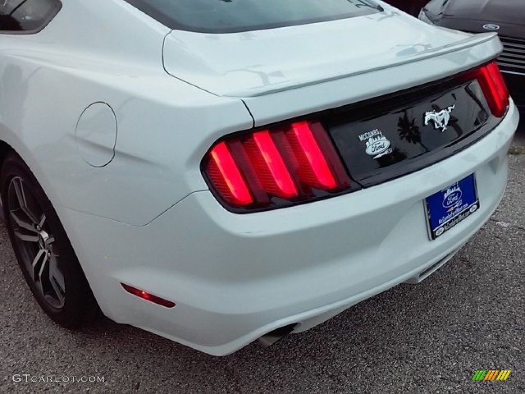2016 Mustang EcoBoost Coupe - Oxford White / Ebony photo #13