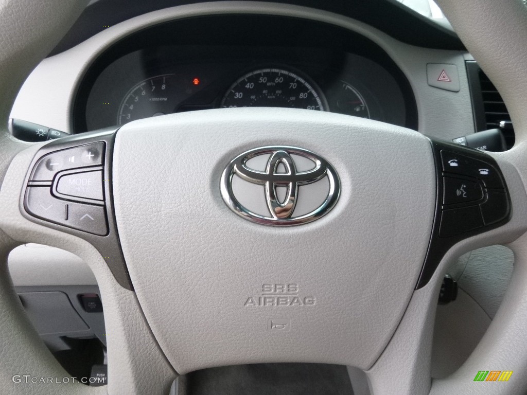 2014 Sienna LE AWD - Silver Sky Metallic / Light Gray photo #21