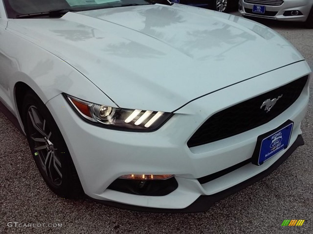 2016 Mustang EcoBoost Coupe - Oxford White / Ebony photo #18