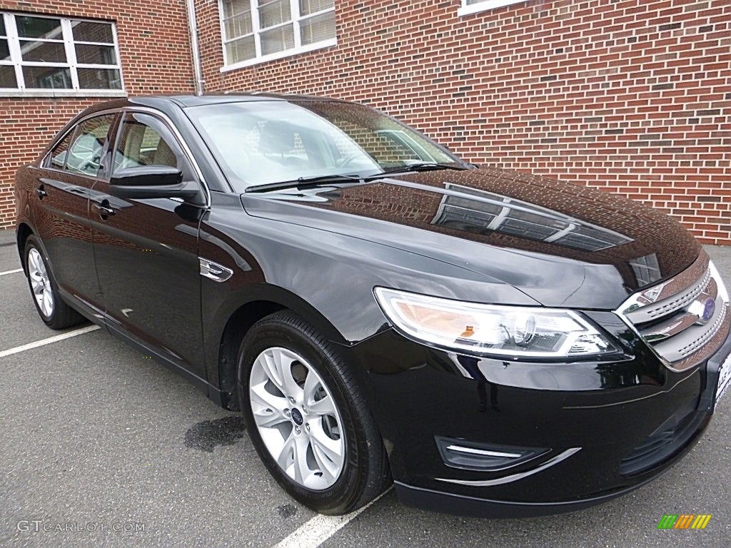 2011 Taurus SEL AWD - Ebony Black / Light Stone photo #7