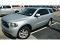 Bright Silver Metallic 2011 Dodge Durango Crew