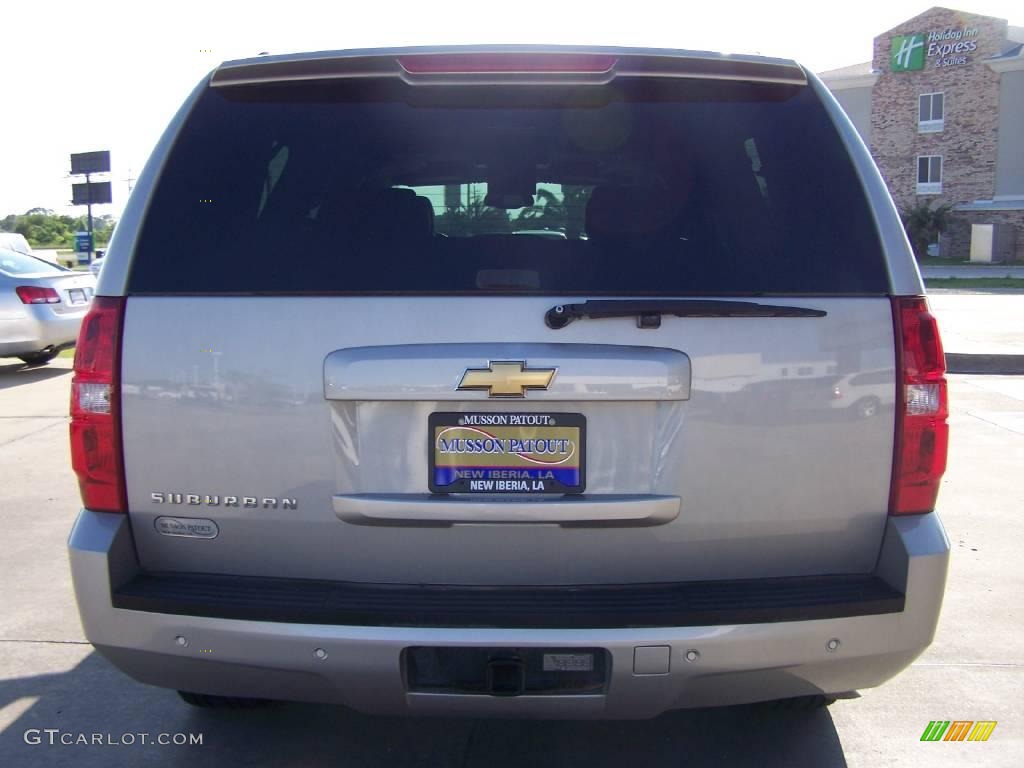 2007 Suburban 1500 LT - Silver Birch Metallic / Ebony photo #6