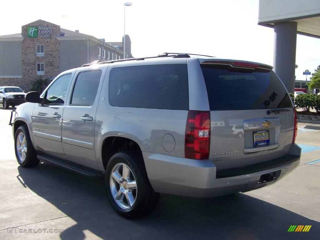 2007 Suburban 1500 LT - Silver Birch Metallic / Ebony photo #7