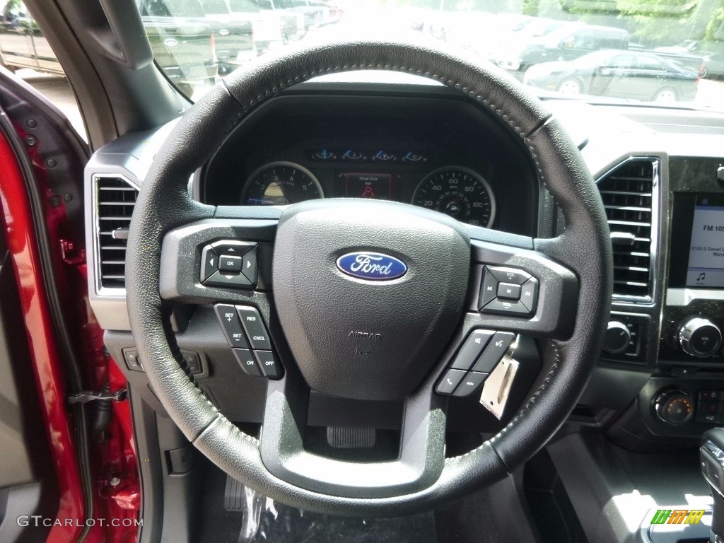 2016 F150 XLT SuperCab 4x4 - Ruby Red / Black photo #16