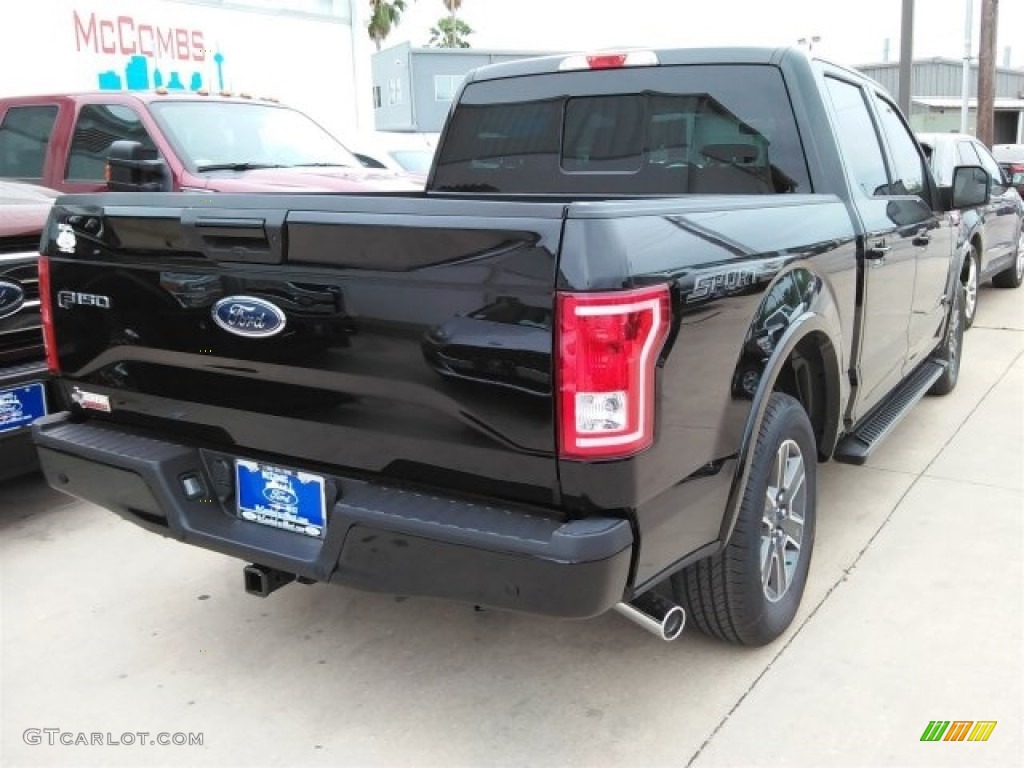 2016 F150 XL SuperCrew - Shadow Black / Black photo #13