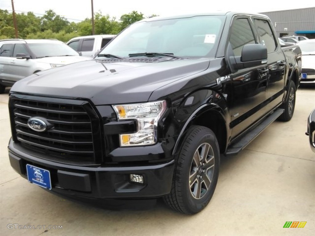 2016 F150 XL SuperCrew - Shadow Black / Black photo #16