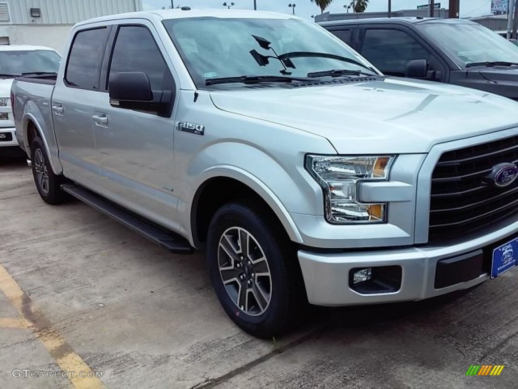 2016 F150 XLT SuperCrew - Ingot Silver / Black photo #1