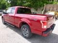 2016 Ruby Red Ford F150 XLT SuperCab 4x4  photo #5