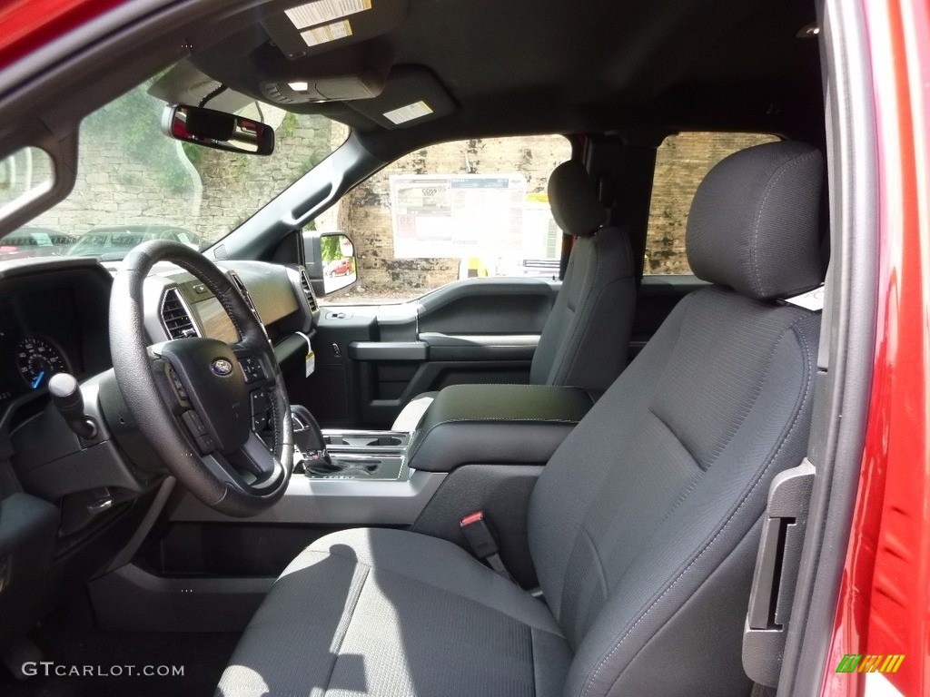 2016 F150 XLT SuperCab 4x4 - Ruby Red / Black photo #11