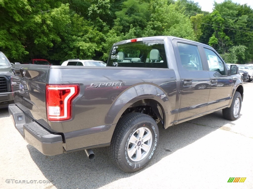 2016 F150 XL SuperCrew 4x4 - Magnetic / Medium Earth Gray photo #4