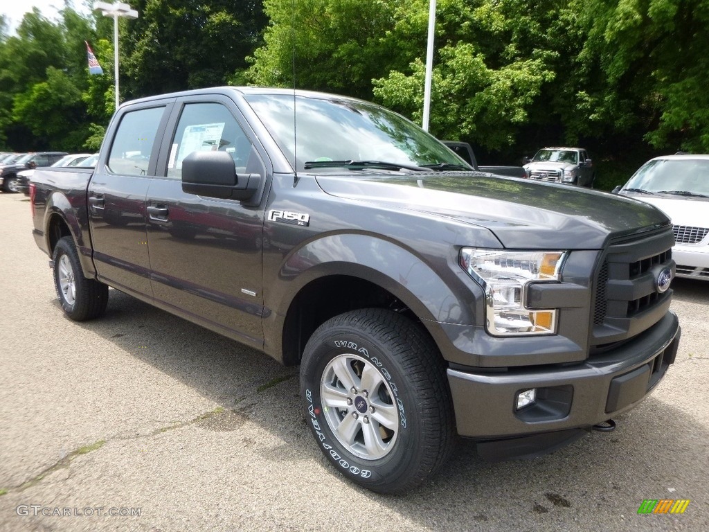 2016 F150 XL SuperCrew 4x4 - Magnetic / Medium Earth Gray photo #10