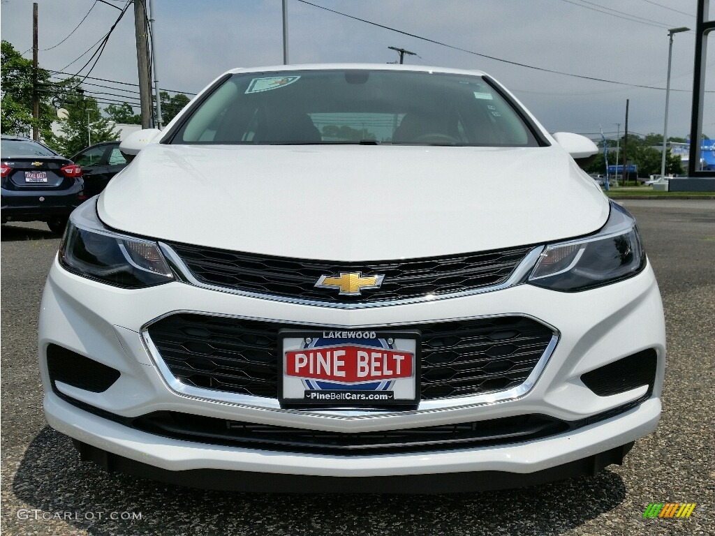 2016 Cruze LT Sedan - Summit White / Jet Black photo #2