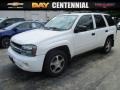Summit White 2007 Chevrolet TrailBlazer LS 4x4