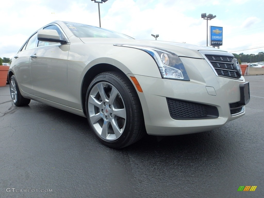 2013 ATS 2.0L Turbo AWD - Summer Gold Metallic / Caramel/Jet Black Accents photo #11