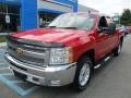 2013 Victory Red Chevrolet Silverado 1500 LT Extended Cab 4x4  photo #17