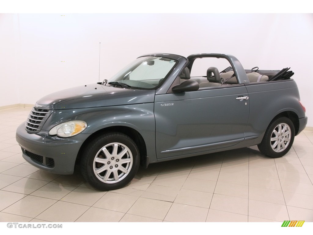 2006 PT Cruiser Convertible - Magnesium Green Pearl / Pastel Slate Gray photo #4