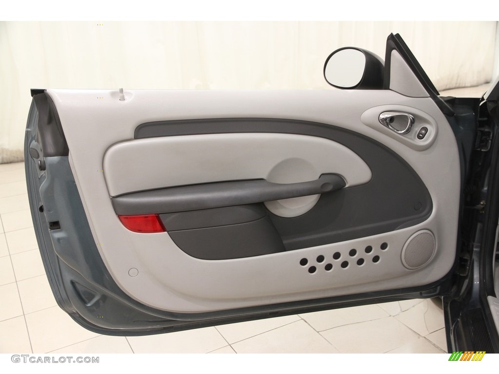 2006 PT Cruiser Convertible - Magnesium Green Pearl / Pastel Slate Gray photo #5