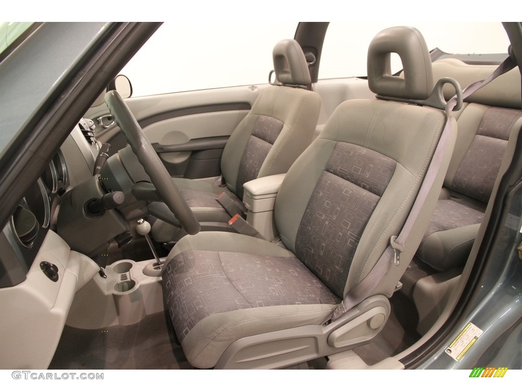 2006 PT Cruiser Convertible - Magnesium Green Pearl / Pastel Slate Gray photo #6